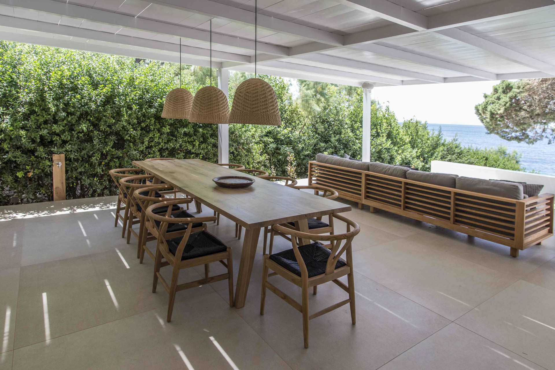 Terrasse von der Villa des The Margi Athens